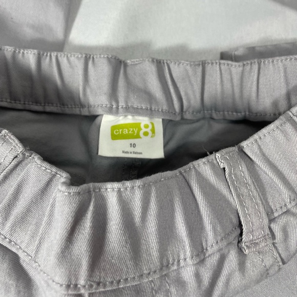 Girls size 10 gray pants from crazy 8 - Picture 3 of 6
